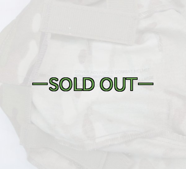 画像4: ACH ヘルメットカバー　マルチカム　後頭部開閉部なし (4)