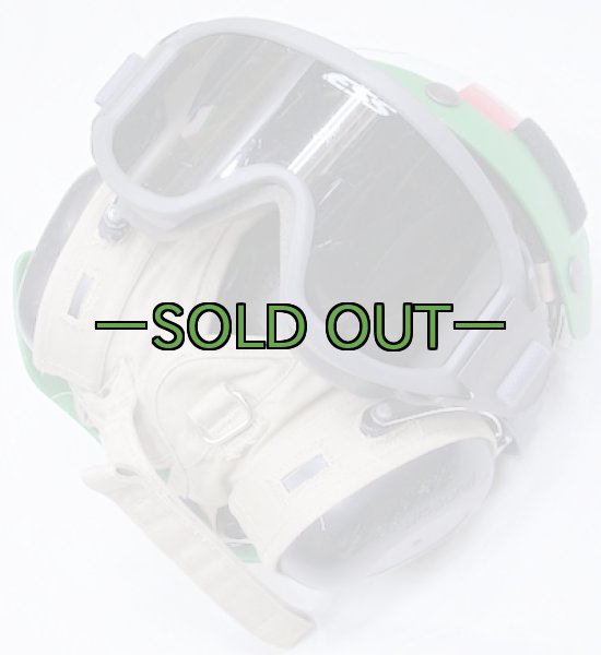 画像2: デッキクルー ヘルメット　ゴーグル付　中古良品 (2)