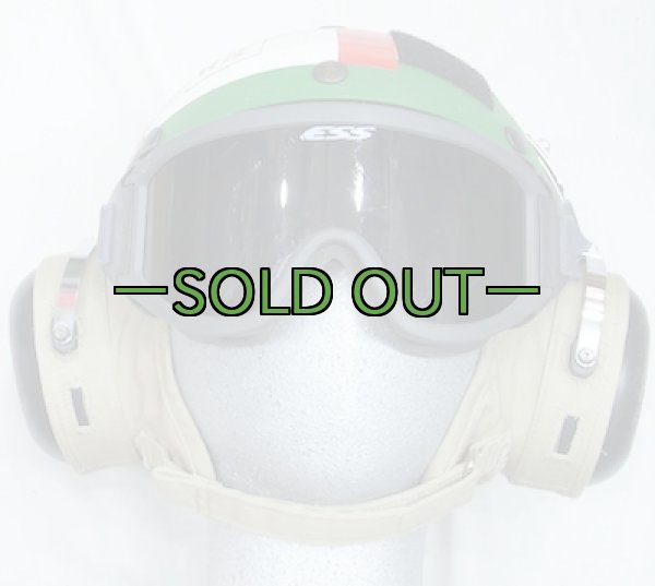 画像3: デッキクルー ヘルメット　ゴーグル付　中古良品 (3)