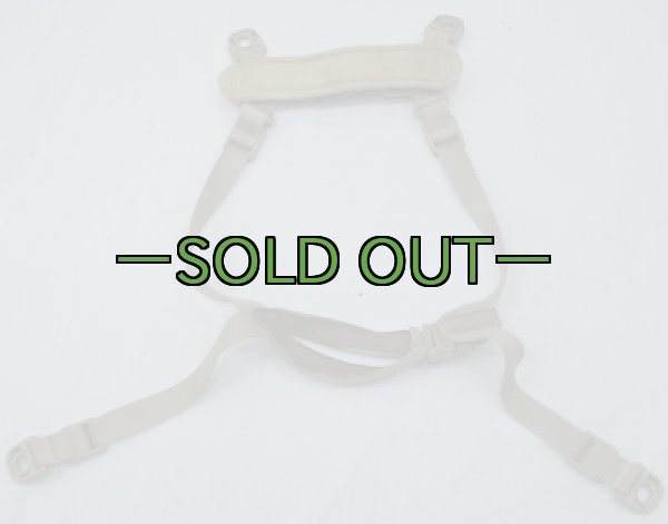 画像2: 4点チンストラップ　H-NAPE　コヨーテ (2)