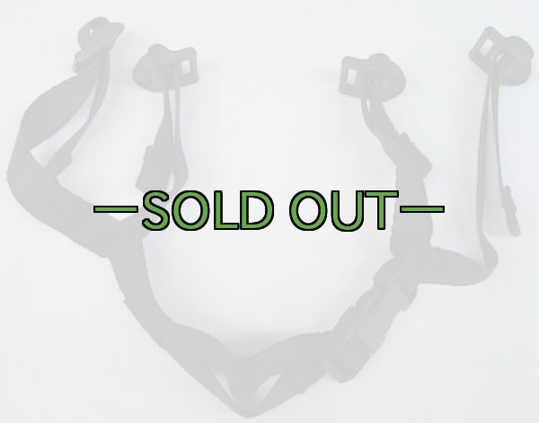 画像7: 4点チンストラップ　黒　MSA GALLET　交換用 (7)