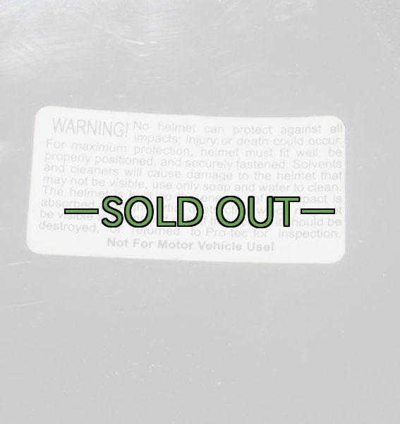 画像8: プロテックヘルメット　黒　Lサイズ（57〜58cm）　中古良品 (8)