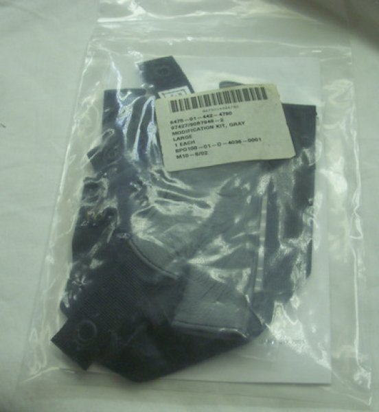 画像2: CHIN＆NAPEストラップセット　グレー　HGU-55.68 (2)