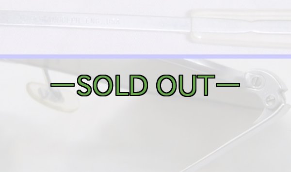 画像5: パイロット サングラス　マットシルバー　ランドルフ　90年代 (5)