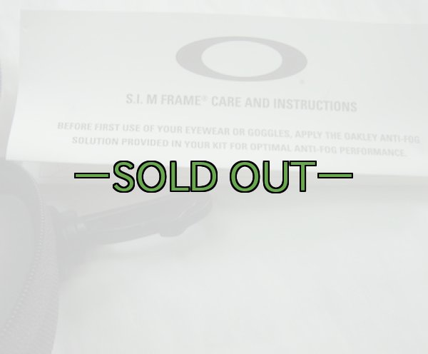 画像9: OAKLEYサングラス　SI Mフレーム　クリアー　スモーク　オークリー　極上〜 (9)