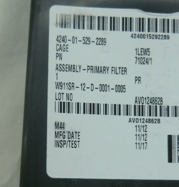 画像3: ガスマスク キャニスター　フィルター　M50用　未開封02 (3)