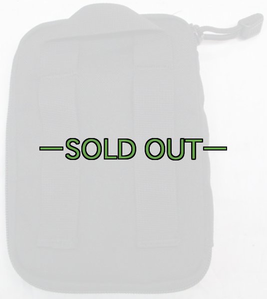 画像2: BHIポーチ　ジッパー付　中古上　黒 (2)