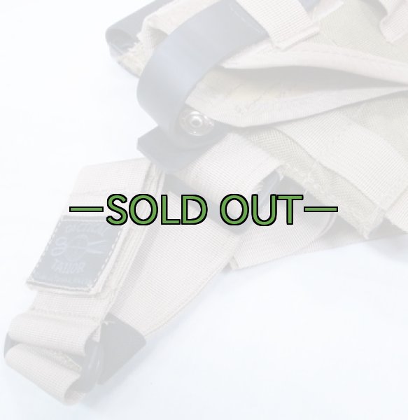 画像2: タクティカルティラー　レッグホルスター　デザート系 (2)