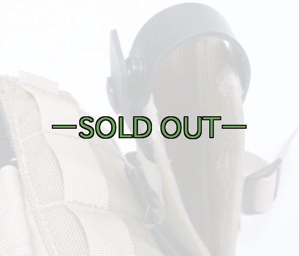 画像3: タクティカルティラー　レッグホルスター　デザート系 (3)