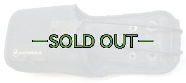 画像4: モトローラ　ラジオポーチ　ナイロン　黒04 (4)