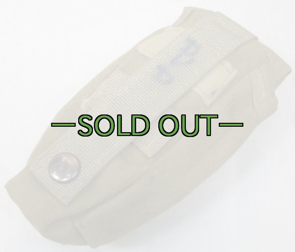 画像2: MOLLE フラッシュバンポーチ　カーキ (2)