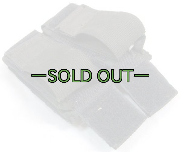 画像3: タクティカルテイラー　ダブルピストルマグポーチ　マグネット入り　黒 (3)