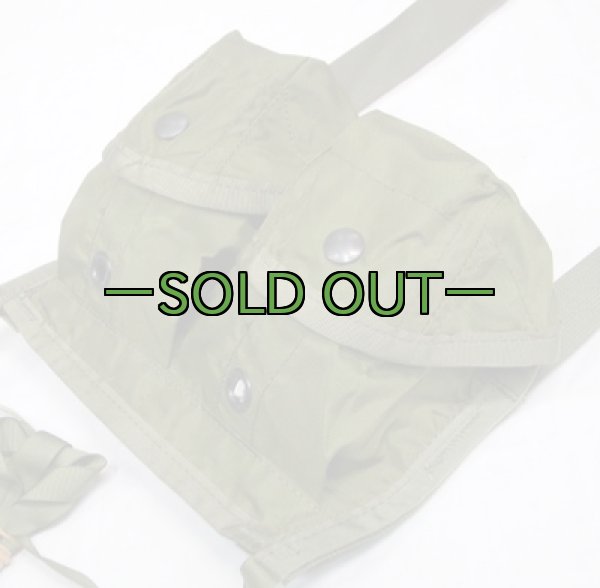 画像3: 詳細不明ショルダーポーチ　ナイロン　地雷 (3)