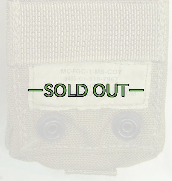 画像4: ハンドグレネードポーチ　EAGLE　コヨーテ (4)