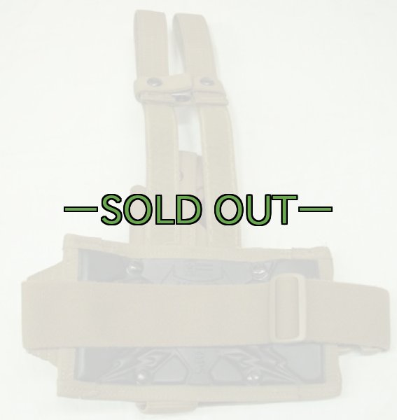 画像2: SPEC-OPS レッグホルスター　VAPOR　コヨーテ　パーツ欠品 (2)