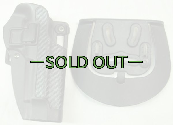 画像1: BHIホルスター　黒　CQC　右　ベレッタ (1)
