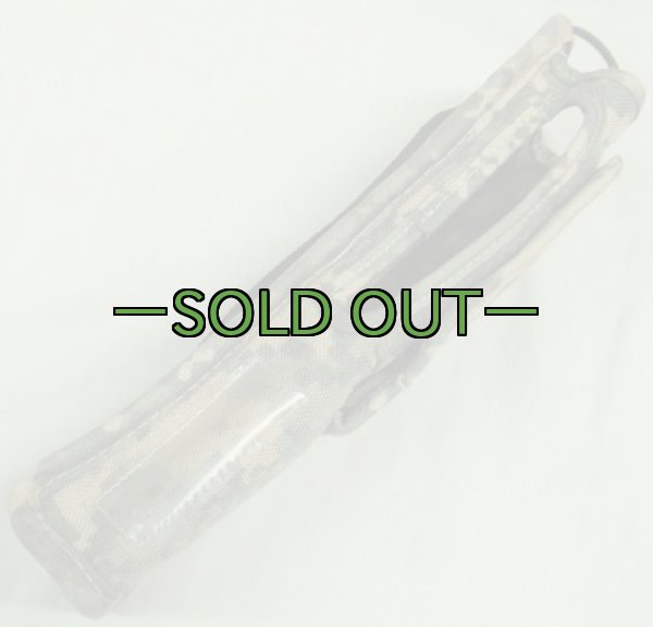 画像5: THALES ラジオポーチ　黒ストラップ　ACU (5)