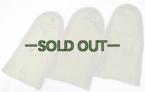 画像2: コンパスポーチ3個セット　ナイロン　70年代　DSA　 (2)