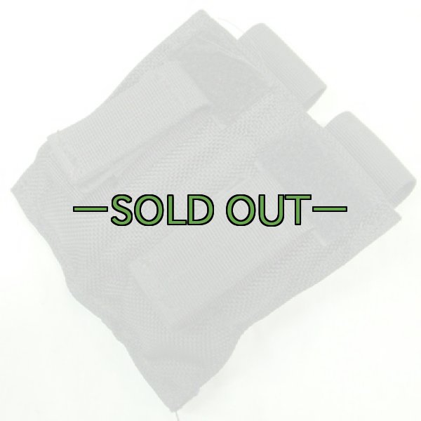 画像2: BHI　ピストルダブルマグポーチ　黒 (2)