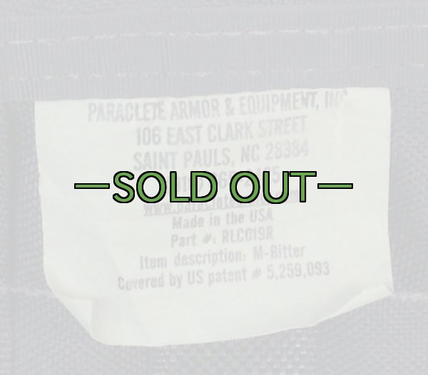 画像2: パラクレイト ラジオポーチ　PRC-148　黒 (2)