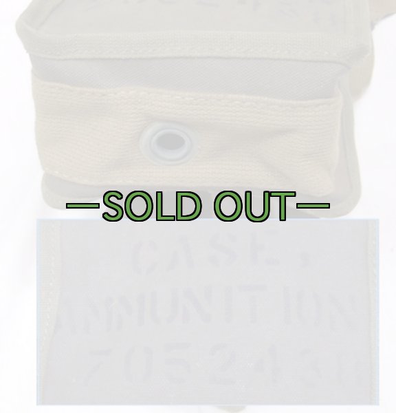 画像5: アムニッションポーチ　60年代　コットン　防水加工 (5)