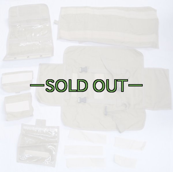 画像2: S.O.TECHポーチ＆パーツ　カーキ　中古上〜極上 (2)