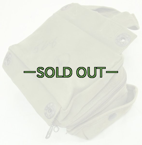 画像2: 航空機用ファーストエイド ポーチ　厚手コットン (2)