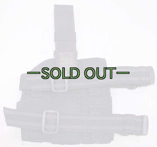 画像5: BHI M4マグ等 レッグポーチ　黒 (5)