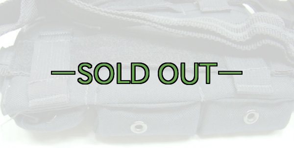 画像6: BHI M4マグ等 レッグポーチ　黒 (6)