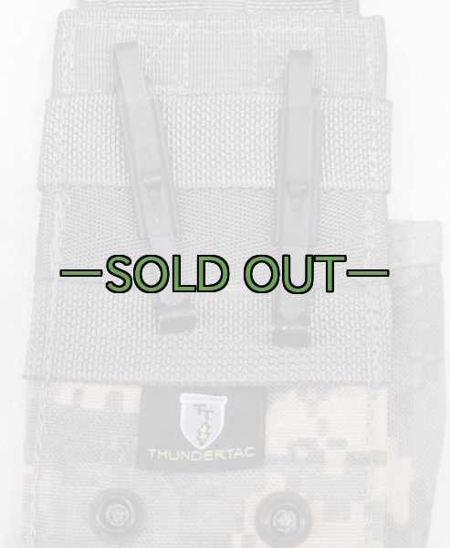 画像4: THUNDER TAC　トリプルM4マグポーチ　ACU (4)