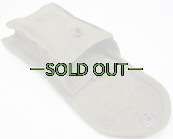 画像4: M1カービンポーチ　30連コットン　50年代 (4)