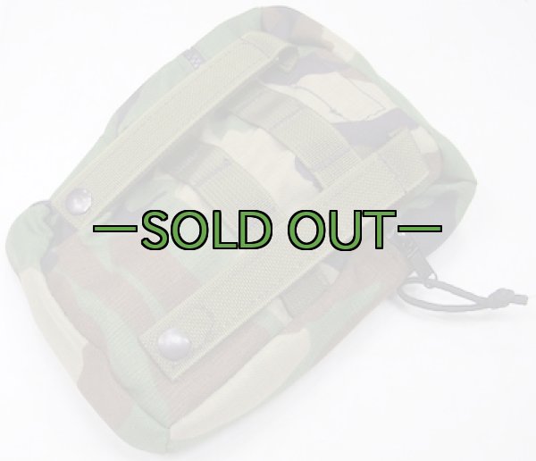 画像2: ジッパー付きポーチ　ウッドランド (2)