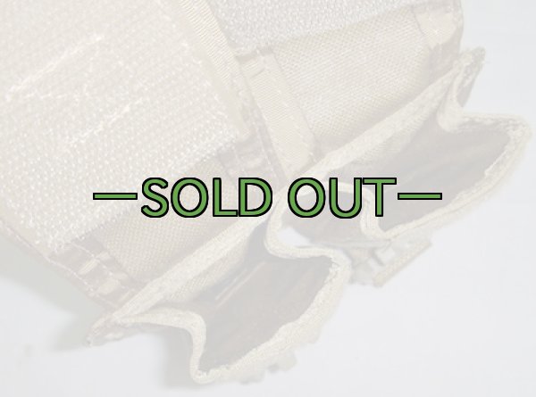 画像2: パラクレイト 40mmダブルポーチ　コヨーテ (2)