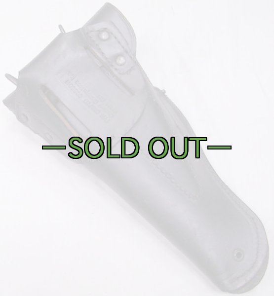 画像4: レザーホルスター　USN　ベレッタ用　黒　中古上　CATHEY (4)