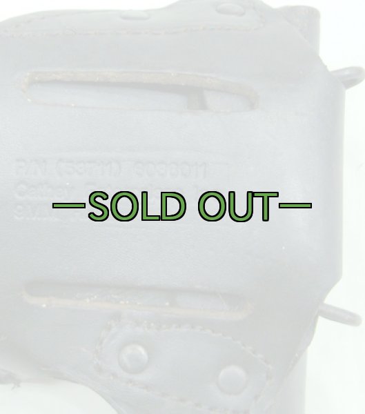 画像5: レザーホルスター　USN　ベレッタ用　黒　中古上　CATHEY01 (5)