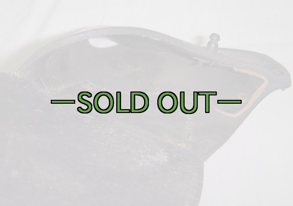 画像5: レザーホルスター　38口径リボルバー　右　黒　ワイヤーフック (5)