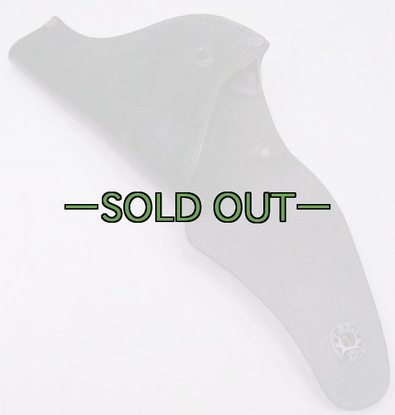 画像6: レザーホルスター　38口径リボルバー　右　黒　ワイヤーフック (6)