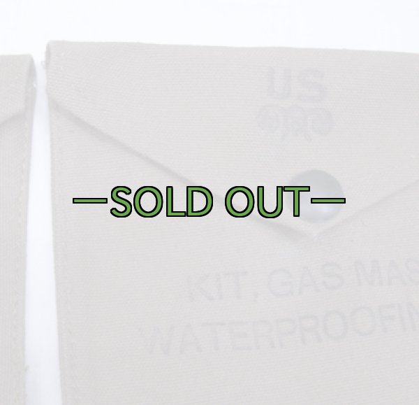 画像6: 40年代　ガスマスクパーツ用ポーチ (6)