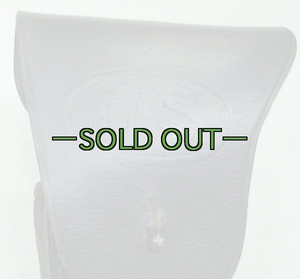 画像4: レザーホルスター　ガバメント用　黒　中古良品　BOLEN (4)