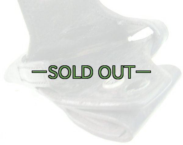 画像6: レザーホルスター　リボルバー用　38口径　黒　右　S＆W　中古良品 (6)