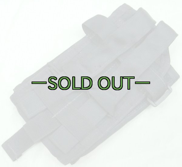 画像3: パラクレイト Lラジオポーチ　黒 (3)