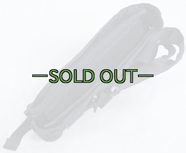 画像2: パラクレイト Lラジオポーチ　黒 (2)