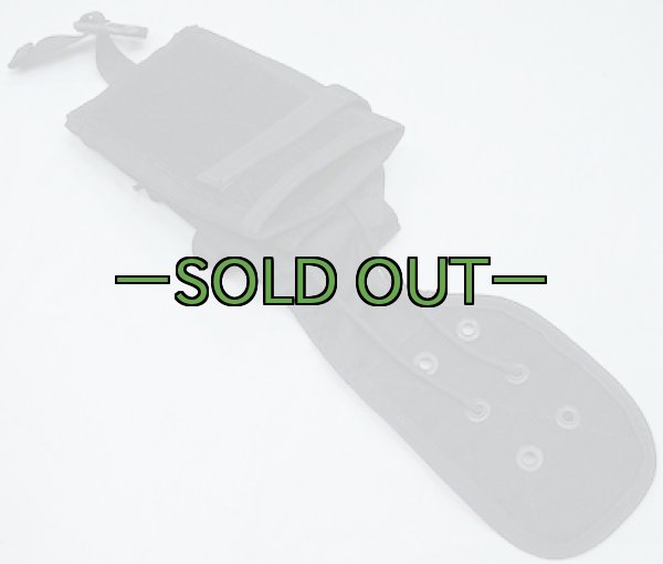 画像5: パラクレイト Lラジオポーチ　黒 (5)