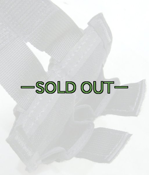 画像4: パラクレイト 9mmダブルマグポーチ　黒 (4)