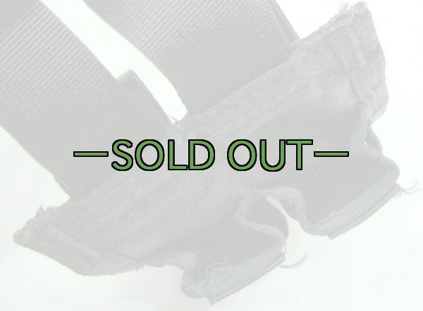 画像3: パラクレイト 9mmダブルマグポーチ？　黒 (3)