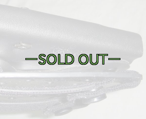 画像3: サファリランド ホルスター　6004-73 BER-92　右　黒　MOLLE (3)