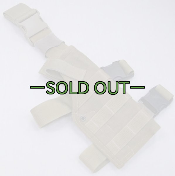 画像3: メーカー不明レッグホルスター　コヨーテ　右 (3)