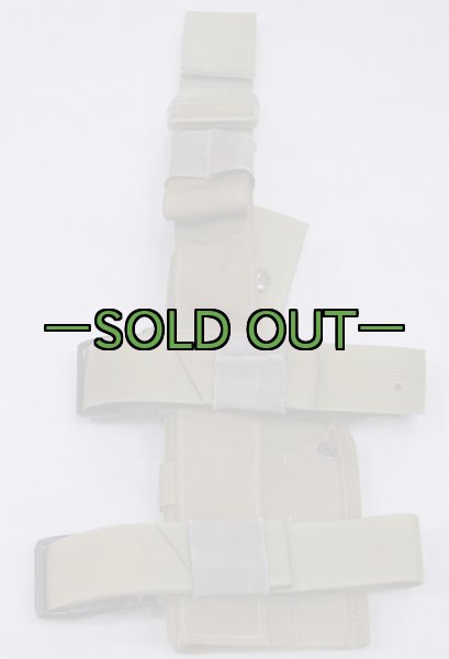 画像4: メーカー不明レッグホルスター　コヨーテ　右 (4)