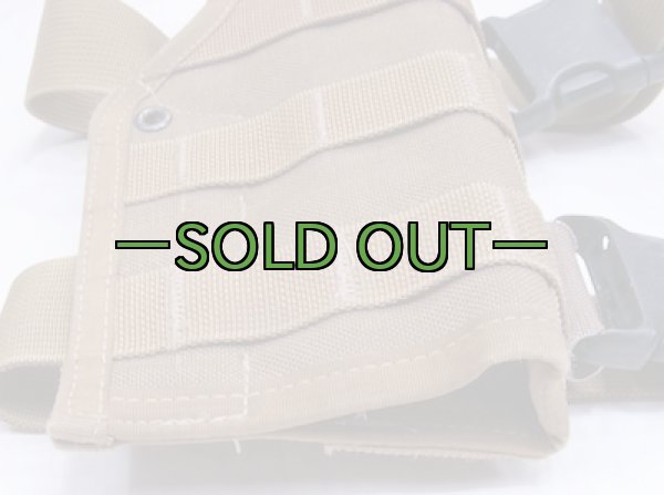 画像7: メーカー不明レッグホルスター　コヨーテ　右 (7)