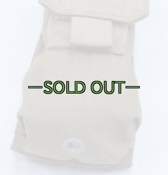 画像5: EAGLE　M4シングル/ダブルマグポーチ　薄手　カーキ (5)